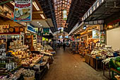 Hania - The town market a closed cross-shaped gallery that houses food stores 